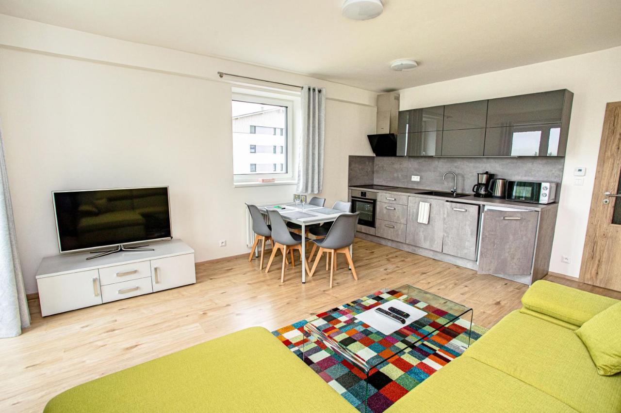 Green Apartment Klinovec By Mountain Ways Лоучна-под-Клиновцем Экстерьер фото
