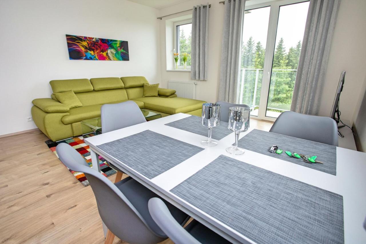 Green Apartment Klinovec By Mountain Ways Лоучна-под-Клиновцем Экстерьер фото